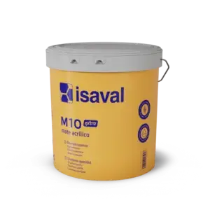 Pintura acrilica M10 extran de Pinturas Isaval presentación de galón