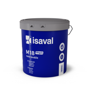 Pintura acrilica de interior 100% lavable con certificación ignifuga